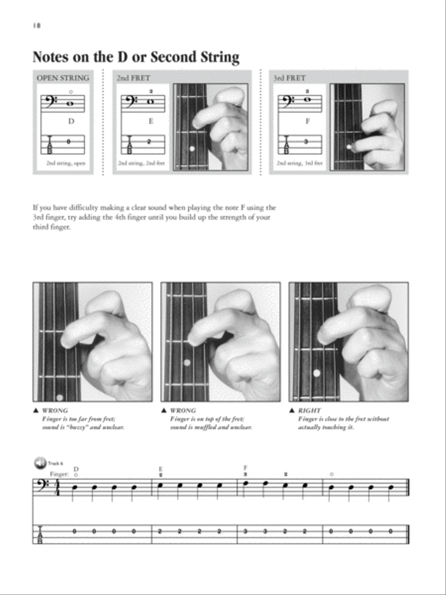 Basix Bass Method - Book/CD Bass Guitar Tablature scores gallery preview page 3