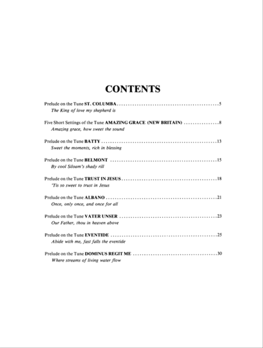 The King of Love Organ scores gallery preview page 6