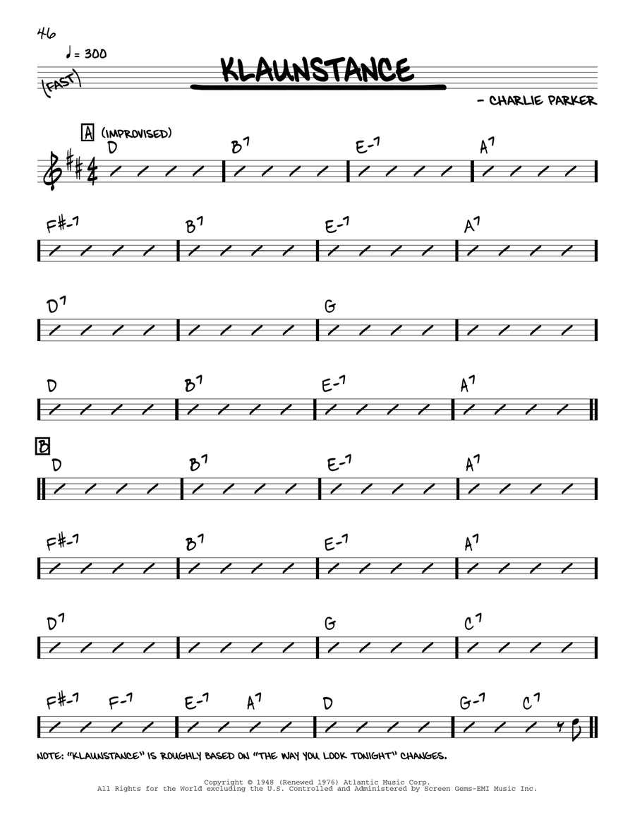 Klaunstance Piano scores gallery preview page 1