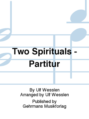 Two Spirituals - Partitur