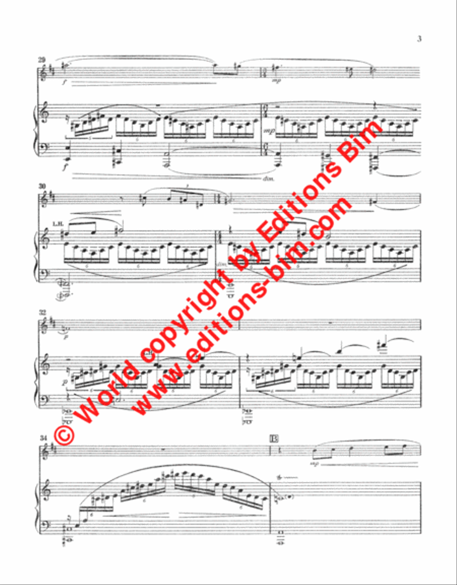 Caprice Trumpet Solo scores gallery preview page 4