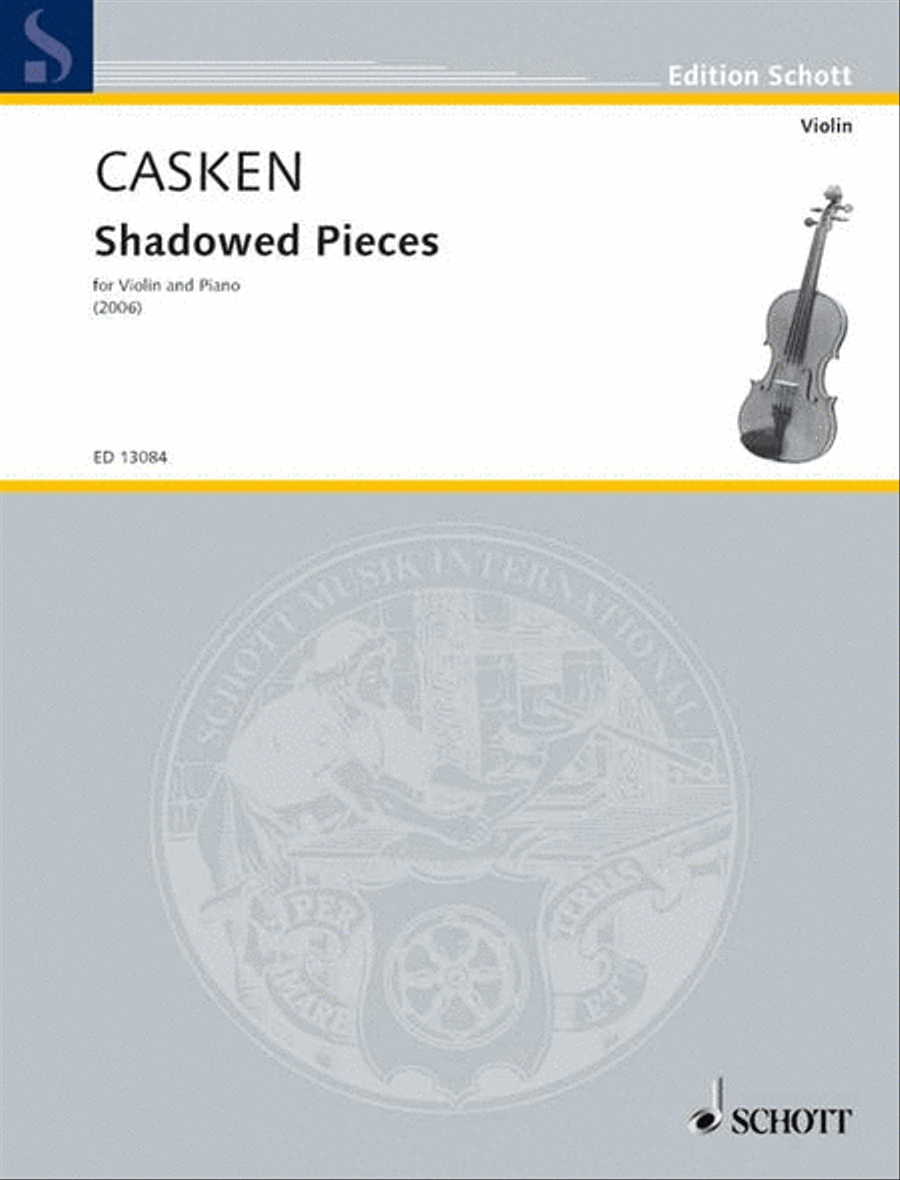 Shadowed Pieces Shadowed Pieces Violin Solo scores gallery preview page 1