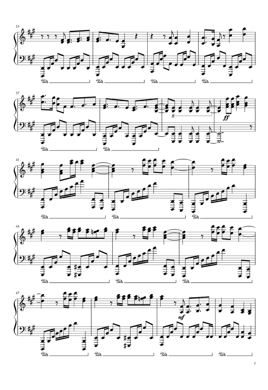Final Countdown Easy Piano scores gallery preview page 3