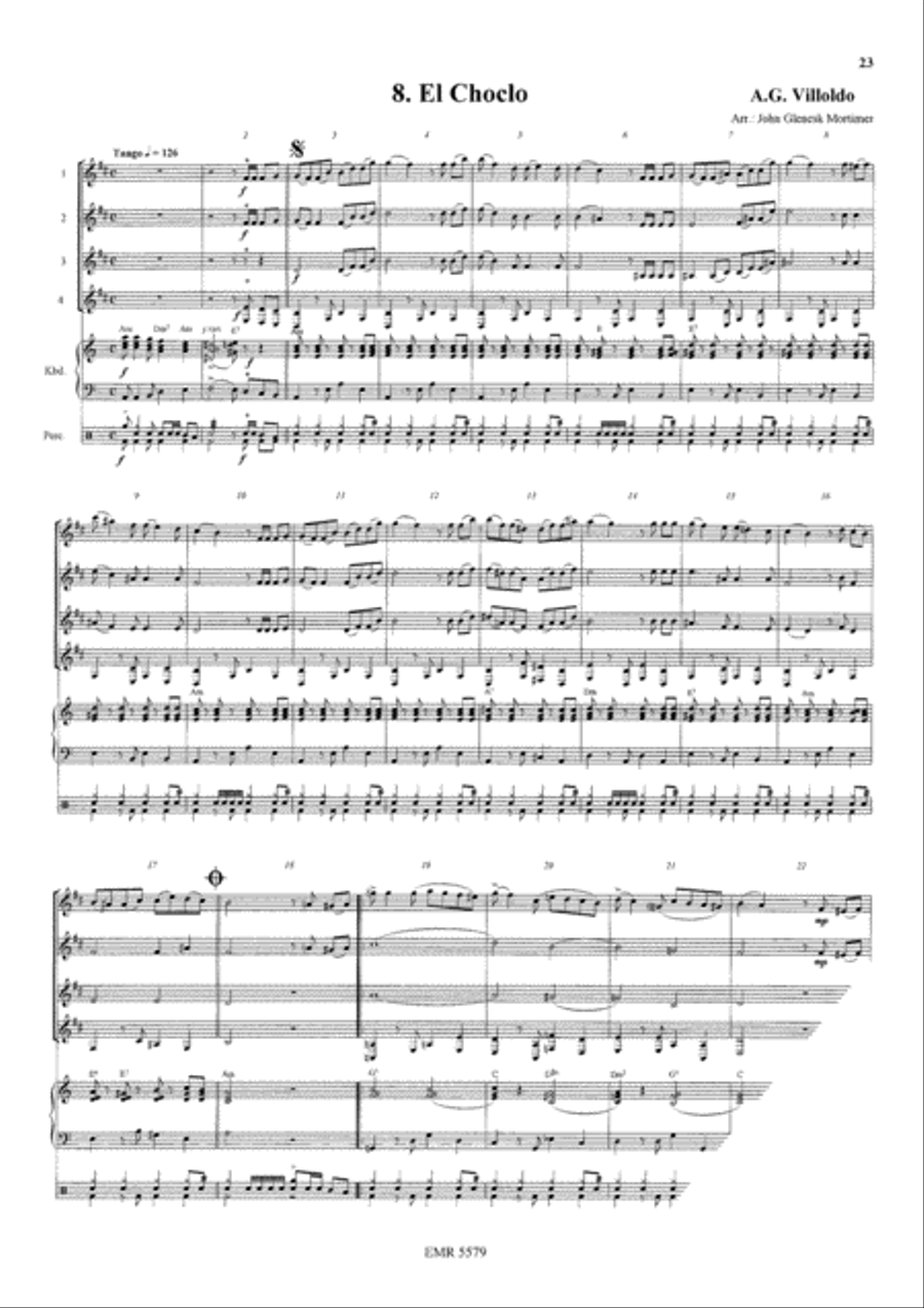 Quartets Volume 3 Clarinet scores gallery preview page 10
