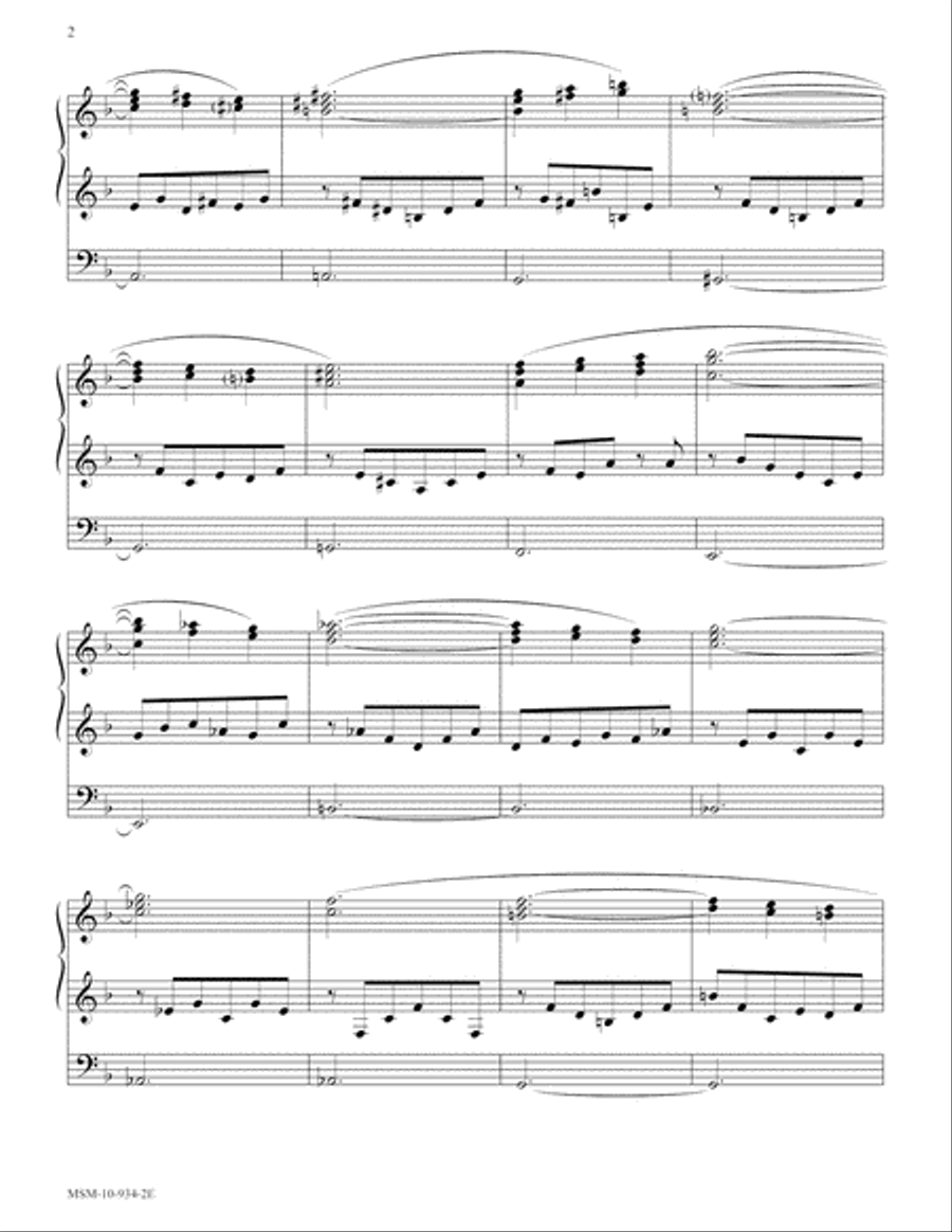 Adagio from L'Autunno (Four Seasons) Organ scores gallery preview page 2