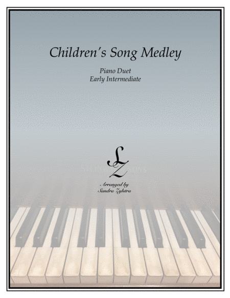 Children's Song Medley (1 piano, 4 hands) image number null