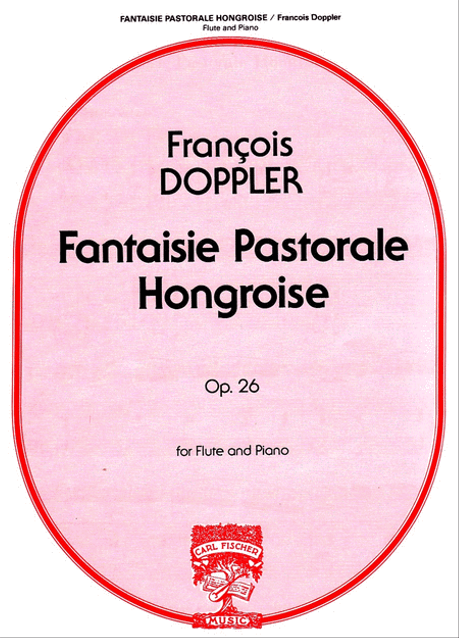 Fantaisie Pastorale Hongroise Flute Solo scores gallery preview page 1