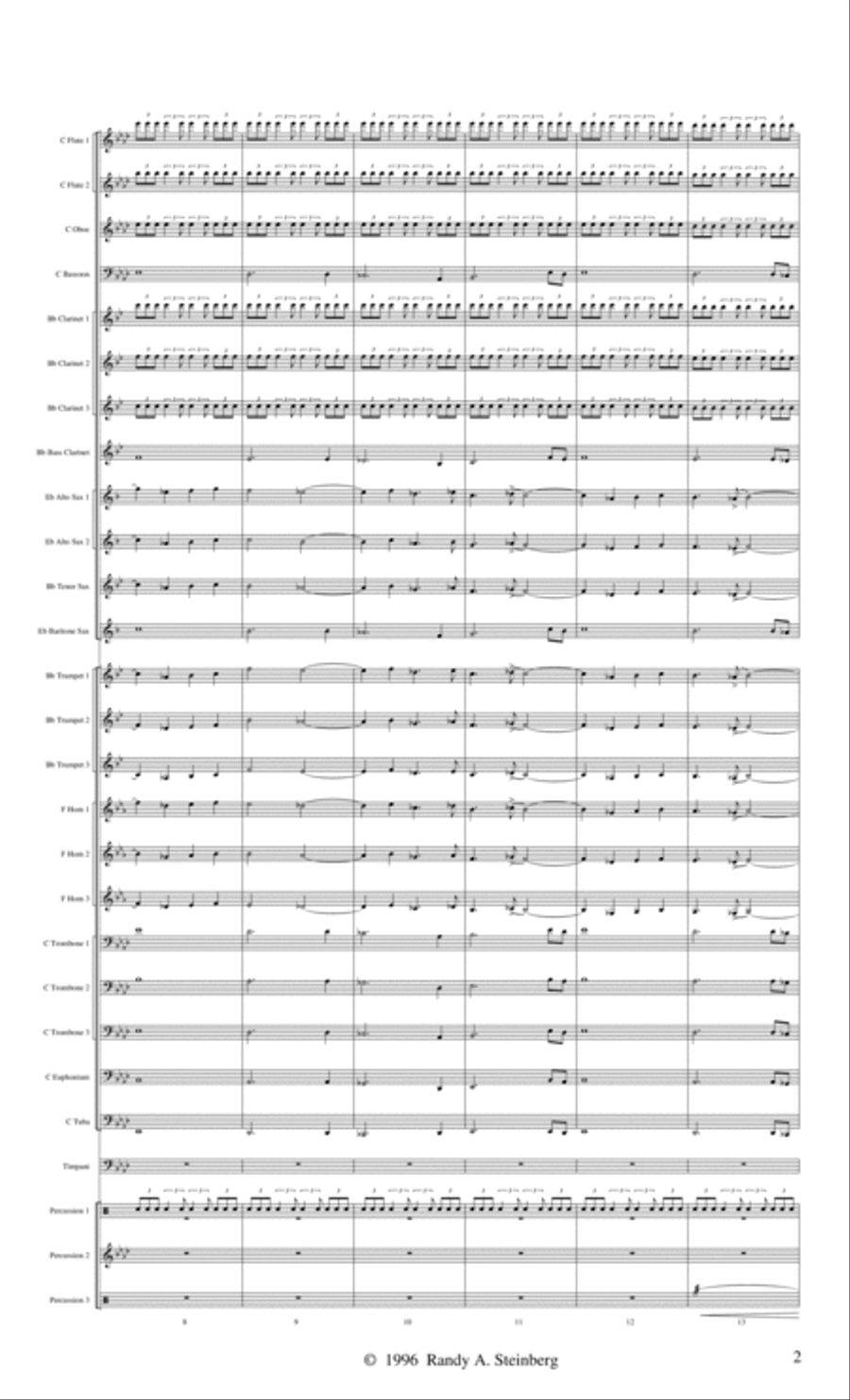Golden Helmet Of Cortez Concert Band scores gallery preview page 5