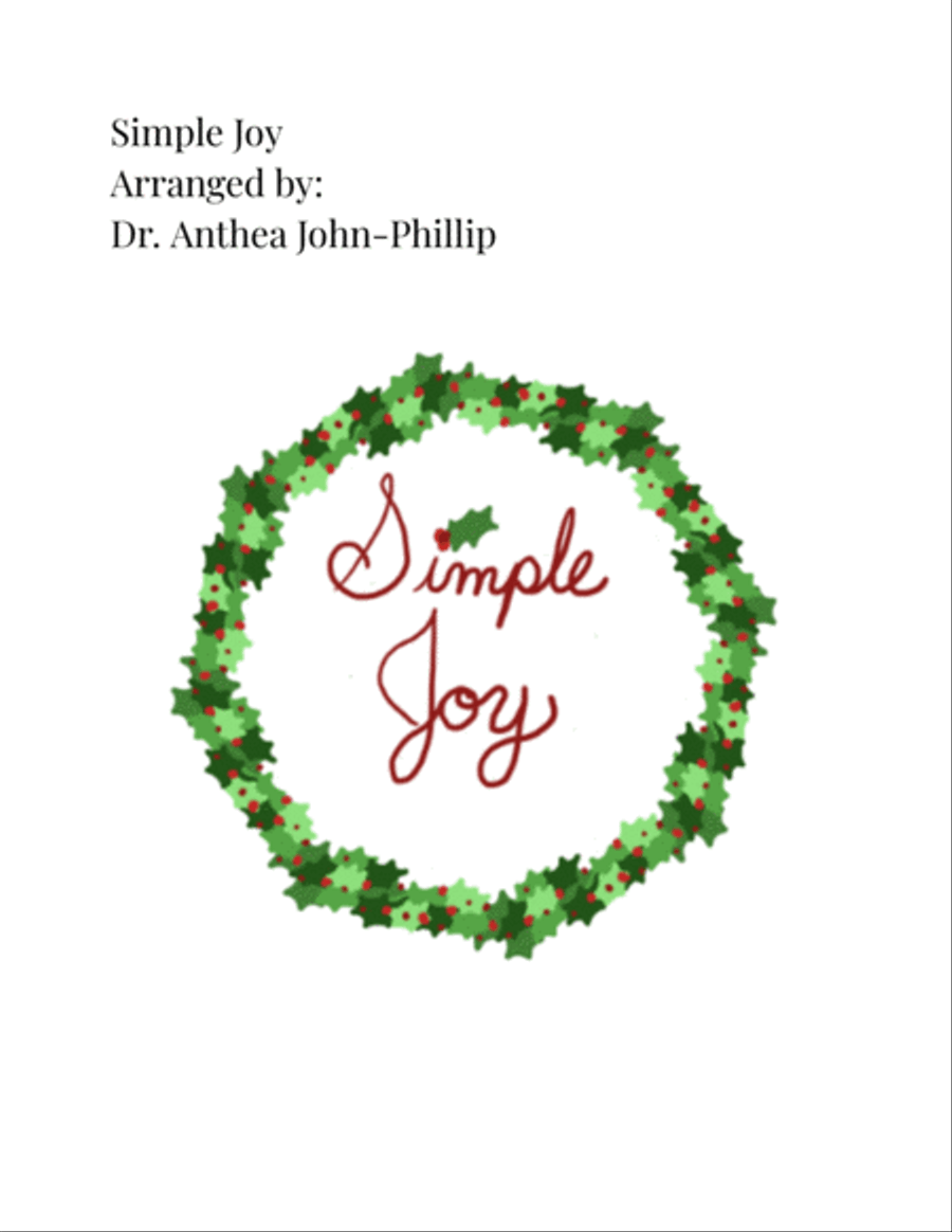Simple Joy Piano Solo scores gallery preview page 1