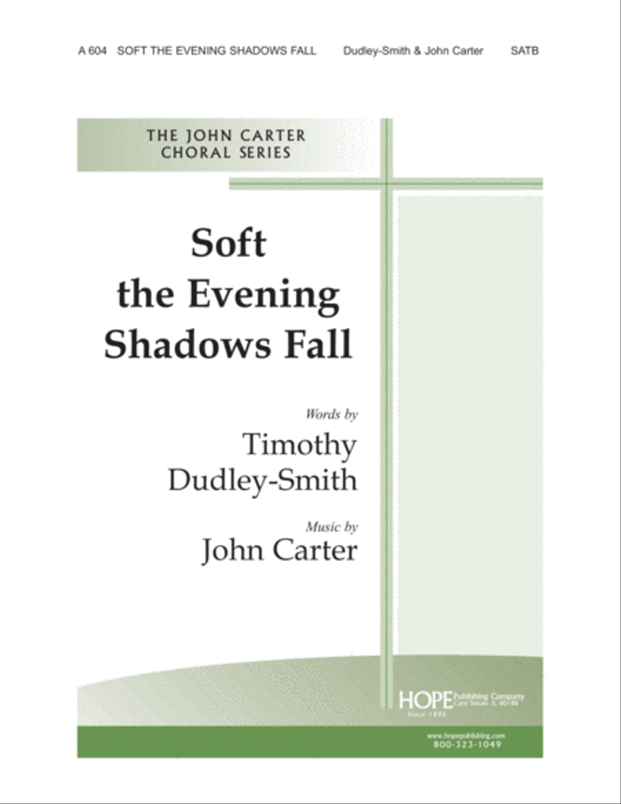 Soft the Evening Shadows Fall 4-Part scores gallery preview page 1