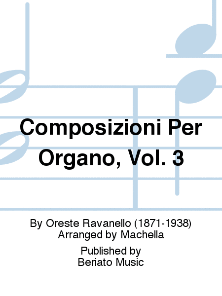 Composizioni Per Organo, Vol. 3