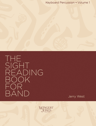 Book cover for Sight Reading Book For Band, Vol 1 - Keyboard Percussion