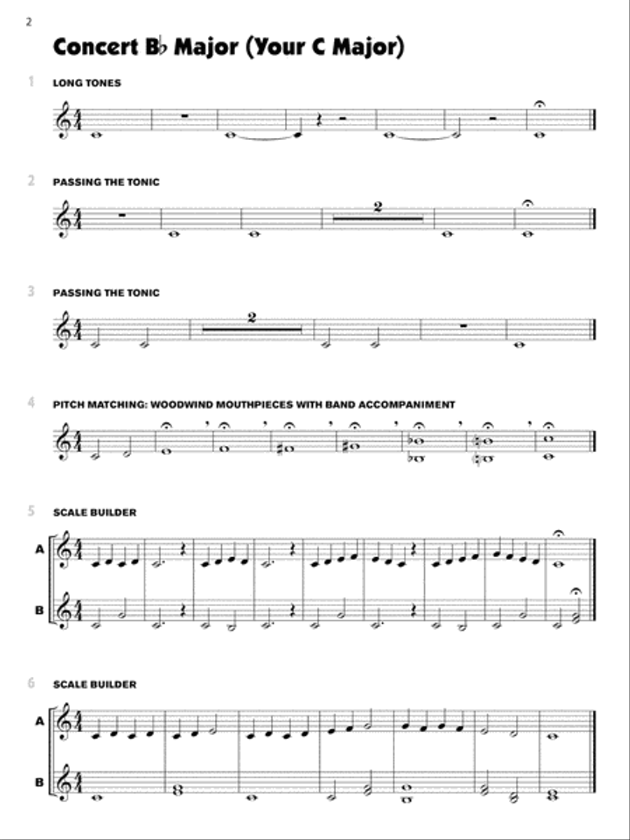 Sound Innovations for Concert Band -- Ensemble Development for Young Concert Band Concert Band Methods scores gallery preview page 3