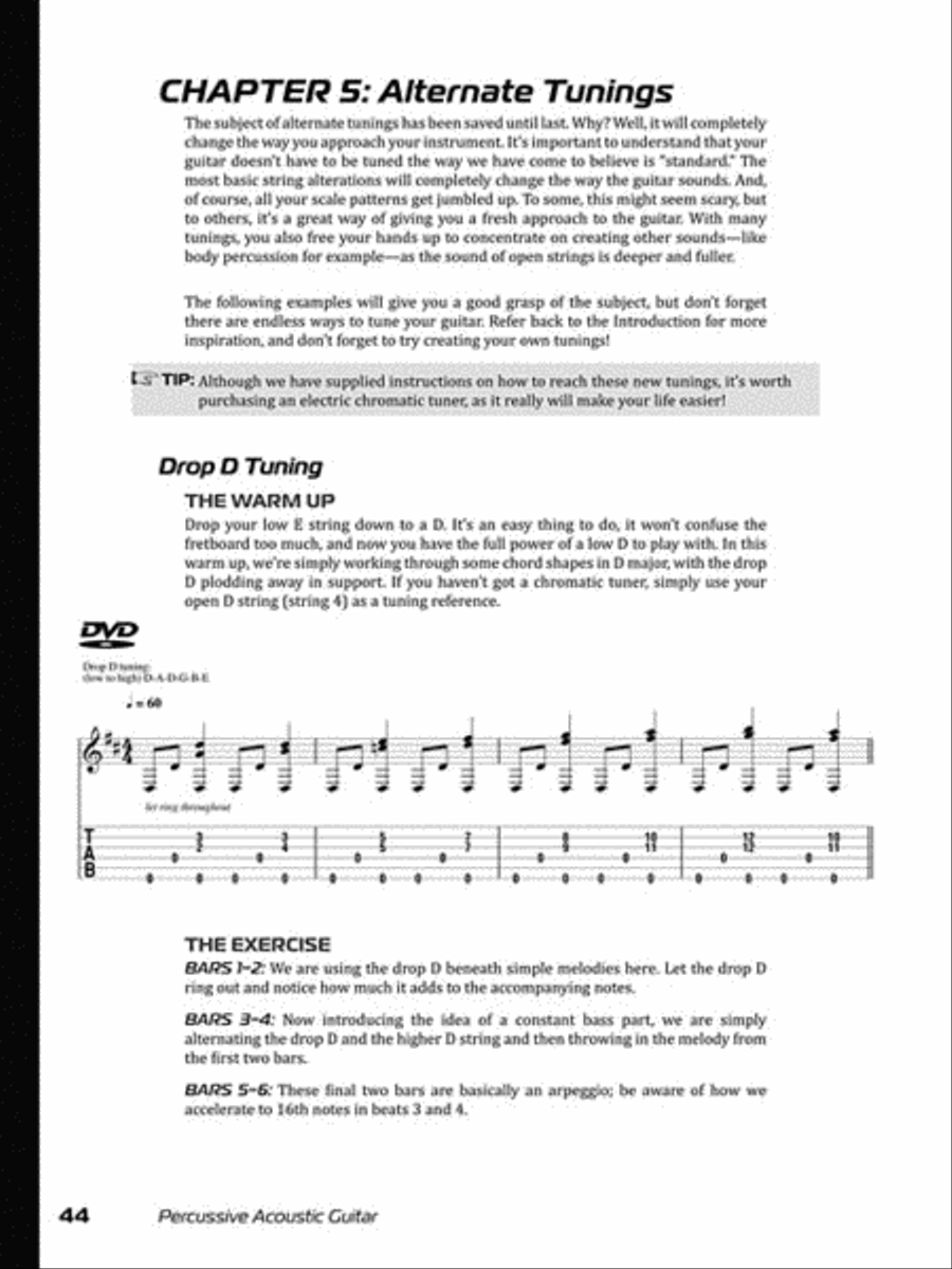 Percussive Acoustic Guitar Acoustic Guitar scores gallery preview page 8