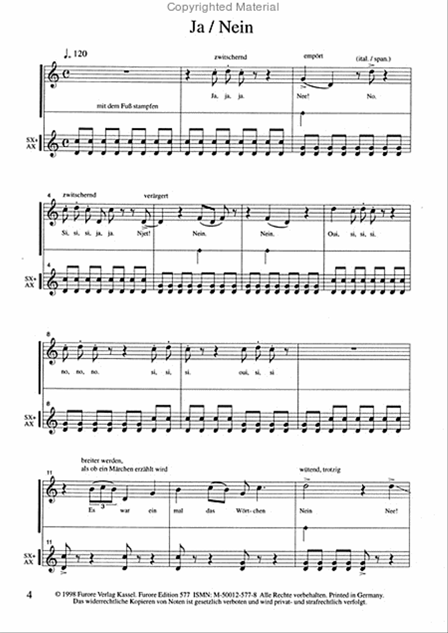 Vom Liebhaben Vom Liebhaben Children's Choir scores gallery preview page 2