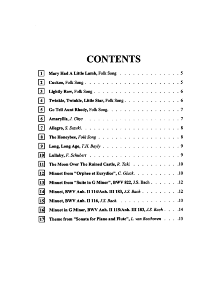 Ensembles for Flute, Volume 1 Flute scores gallery preview page 7