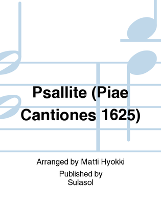 Psallite (Piae Cantiones 1625)