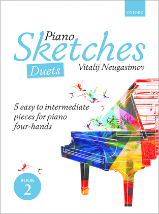 Book cover for Piano Sketches Duets Book 2
