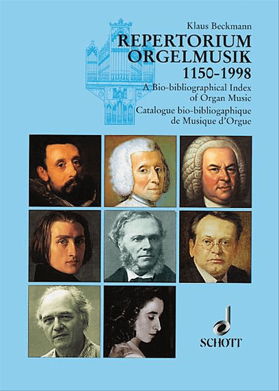 Reportorium Orgelmusik 1150-1998