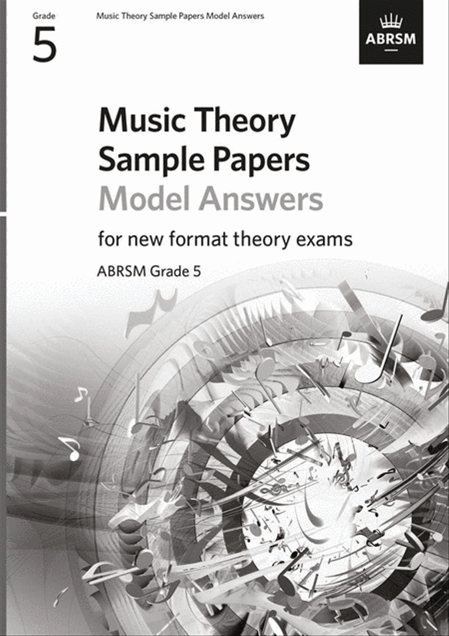 Music Theory Sample Papers Model Answers, ABRSM Grade 5 Answer Guides scores gallery preview page 1