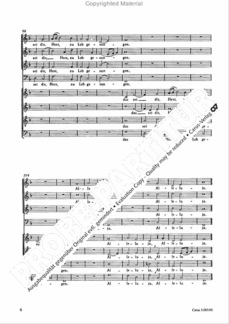 Come, Holy Ghost (Komm, heiliger Geist) 4-Part scores gallery preview page 7