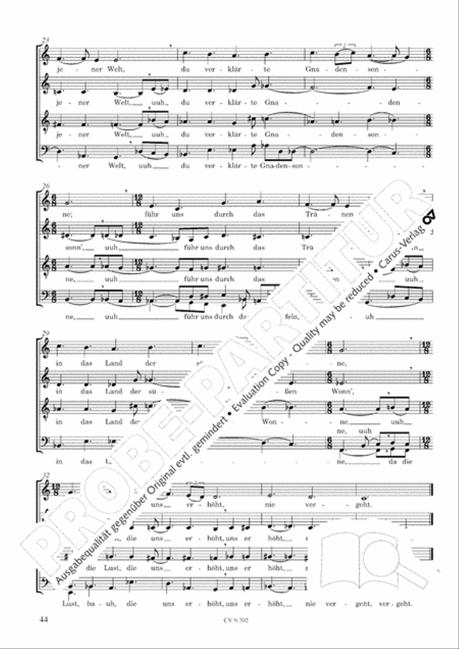 Jazz-Chorbuch: Jesu meine Freude