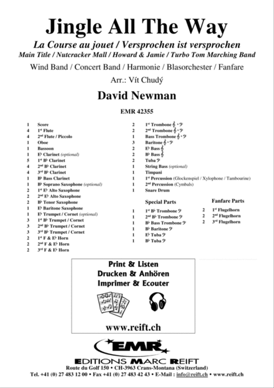 Jingle All The Way Concert Band scores gallery preview page 2