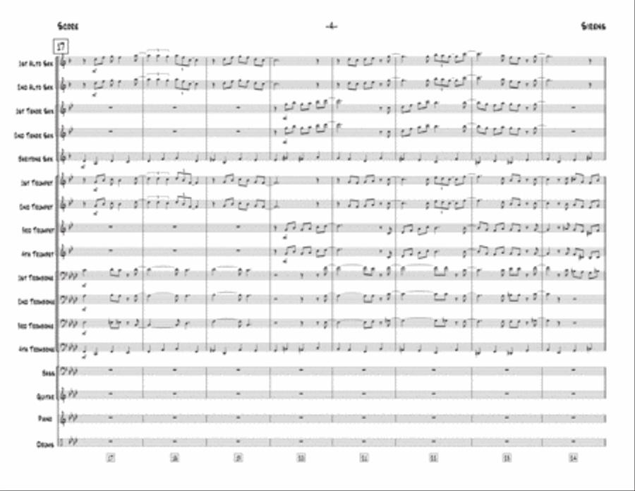 Sirens A Cappella scores gallery preview page 5