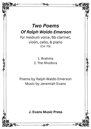 Two Poems of Ralph Waldo Emerson