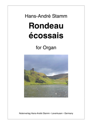 Book cover for Rondeau ecossais for organ