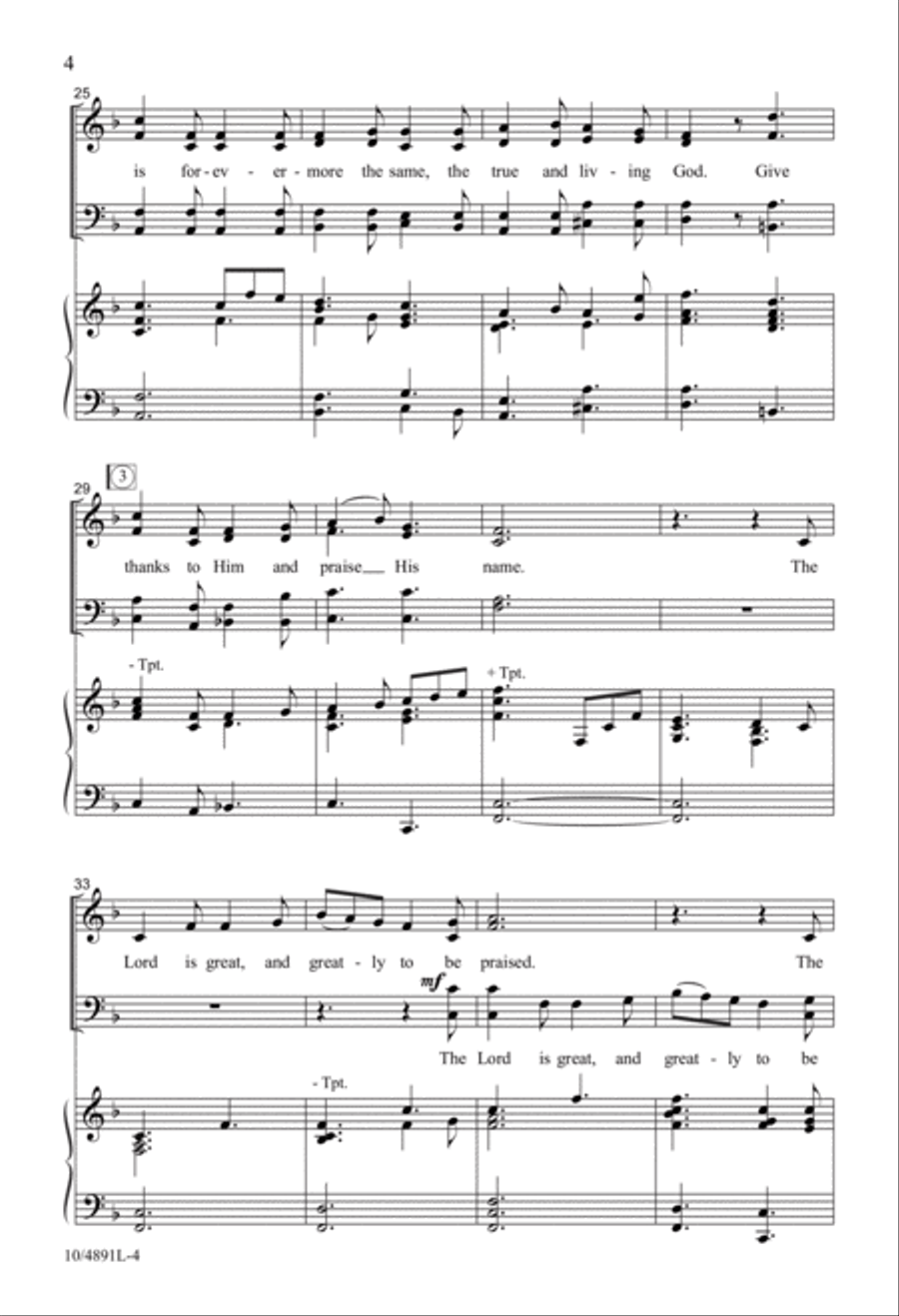 Joyfully Sing! Joyfully Sing! 4-Part scores gallery preview page 4