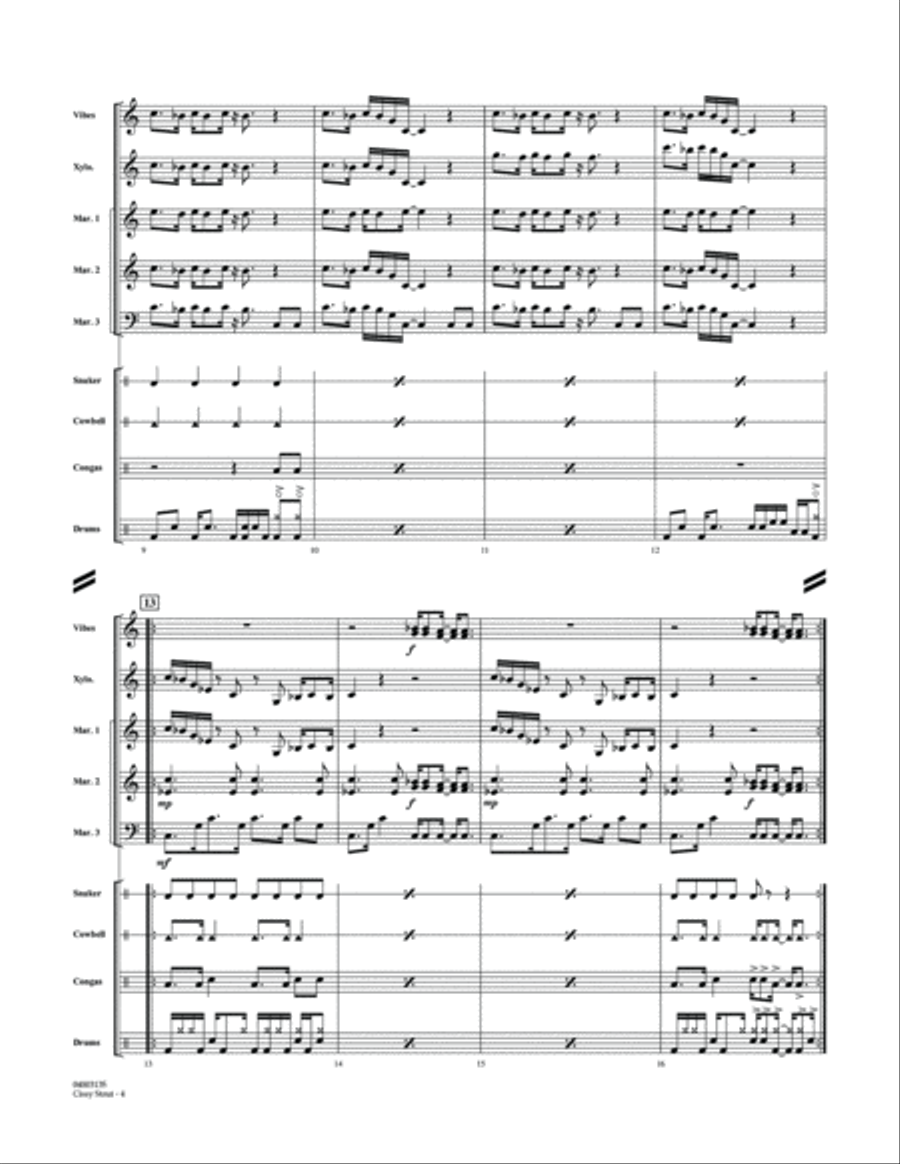 Cissy Strut - Full Score