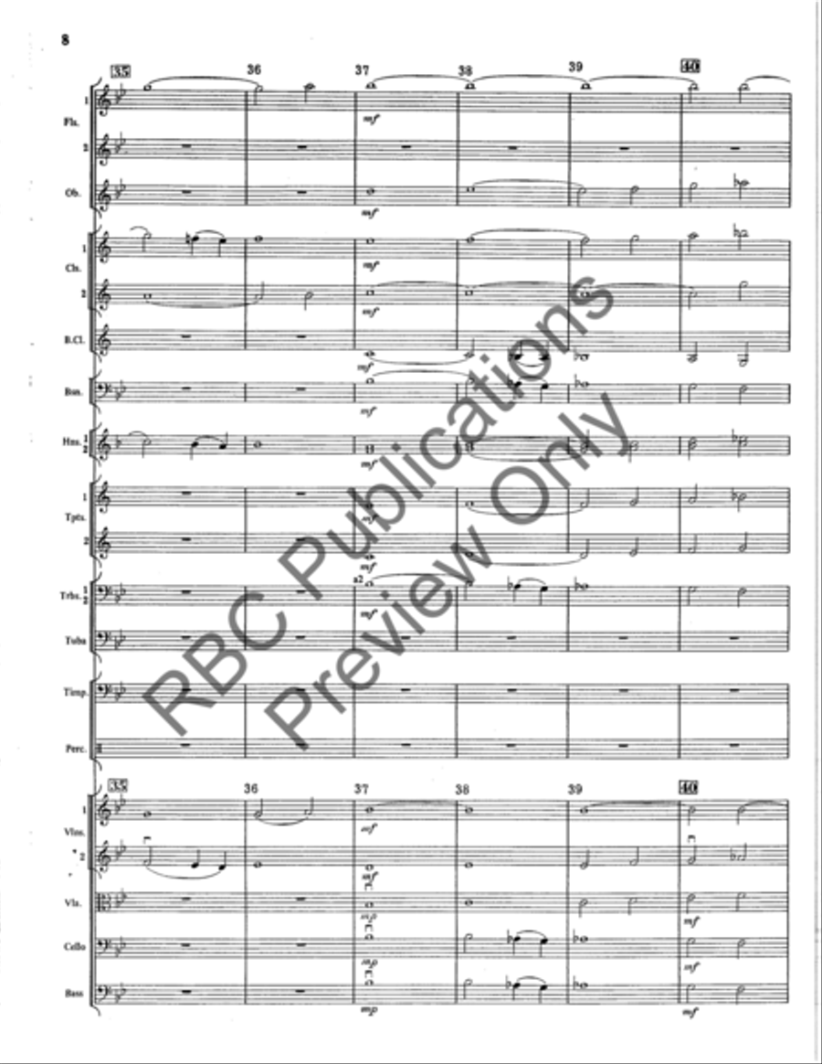 Gloria And Alleluia Gloria And Alleluia Full Orchestra scores gallery preview page 9