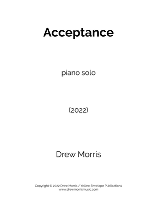 Acceptance - Piano Solo