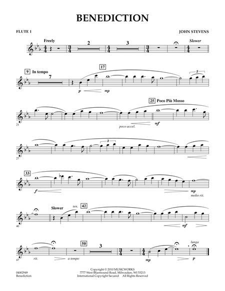 Benediction - Flute 1