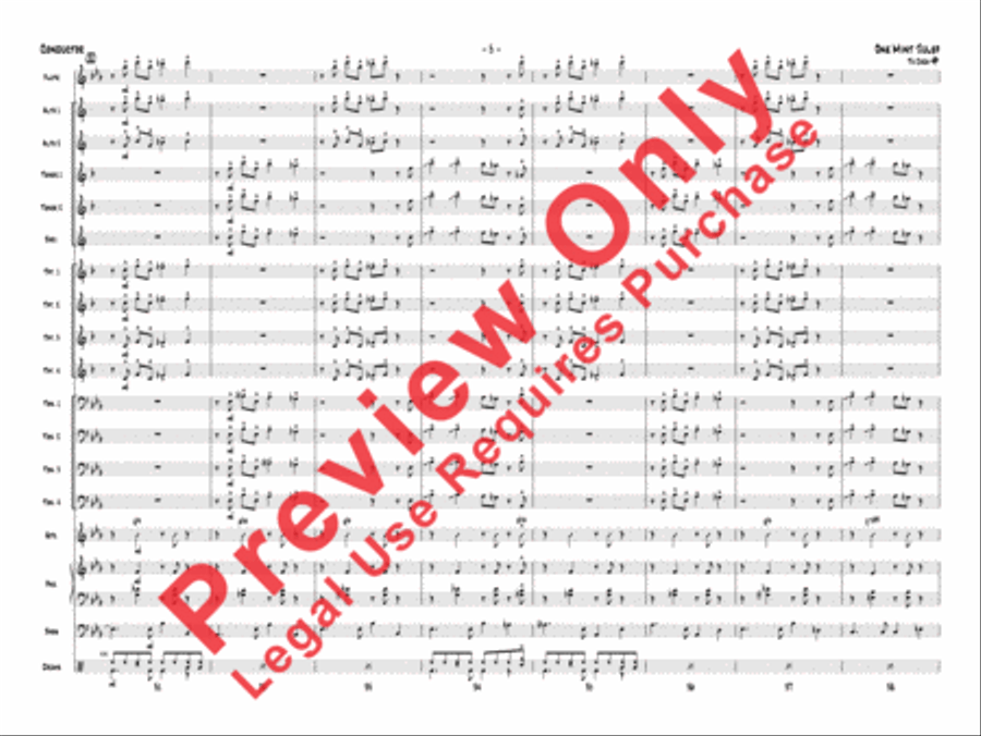 One Mint Julep One Mint Julep Jazz Ensemble scores gallery preview page 28
