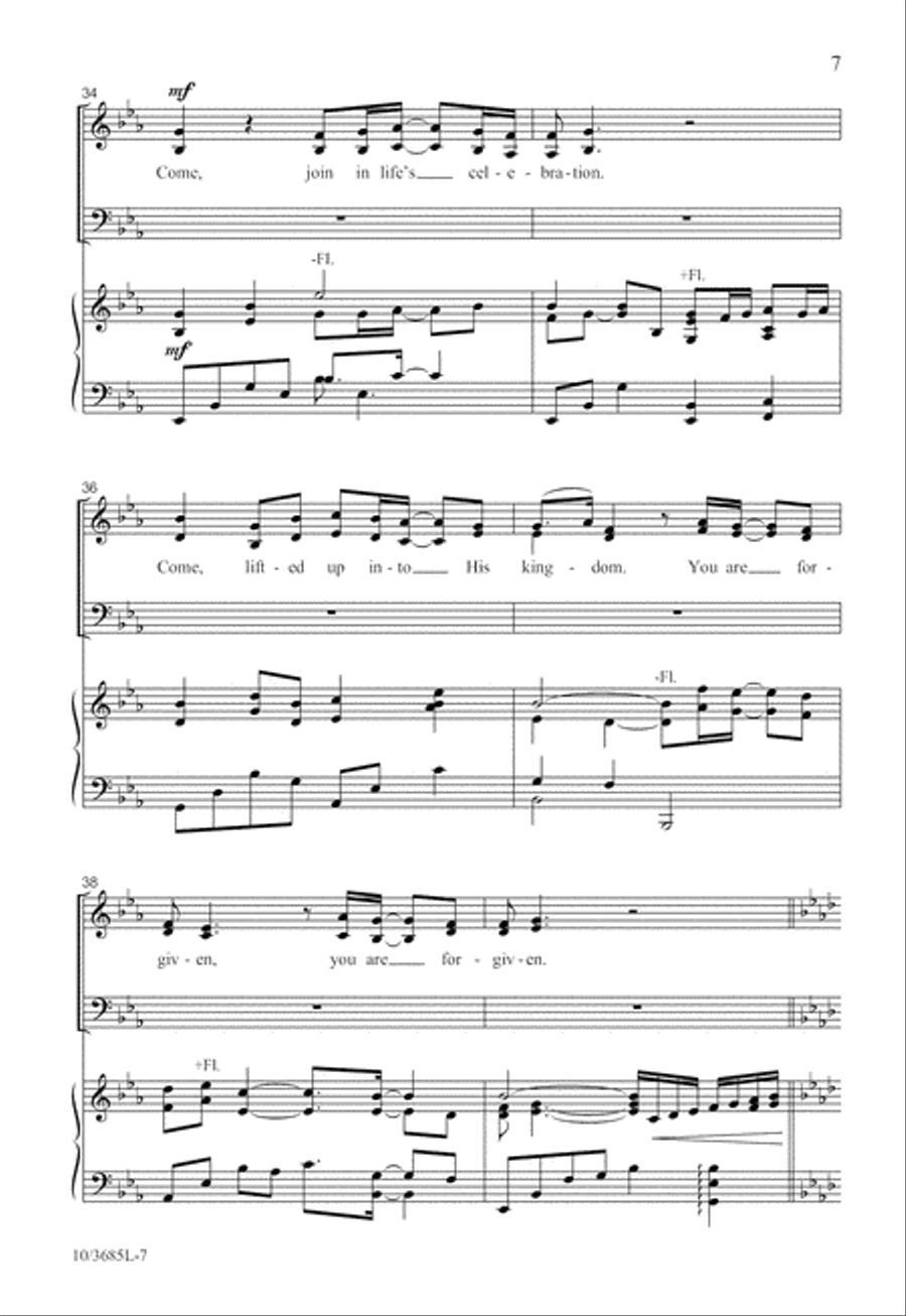 Communion Invitation Communion Invitation 4-Part scores gallery preview page 8