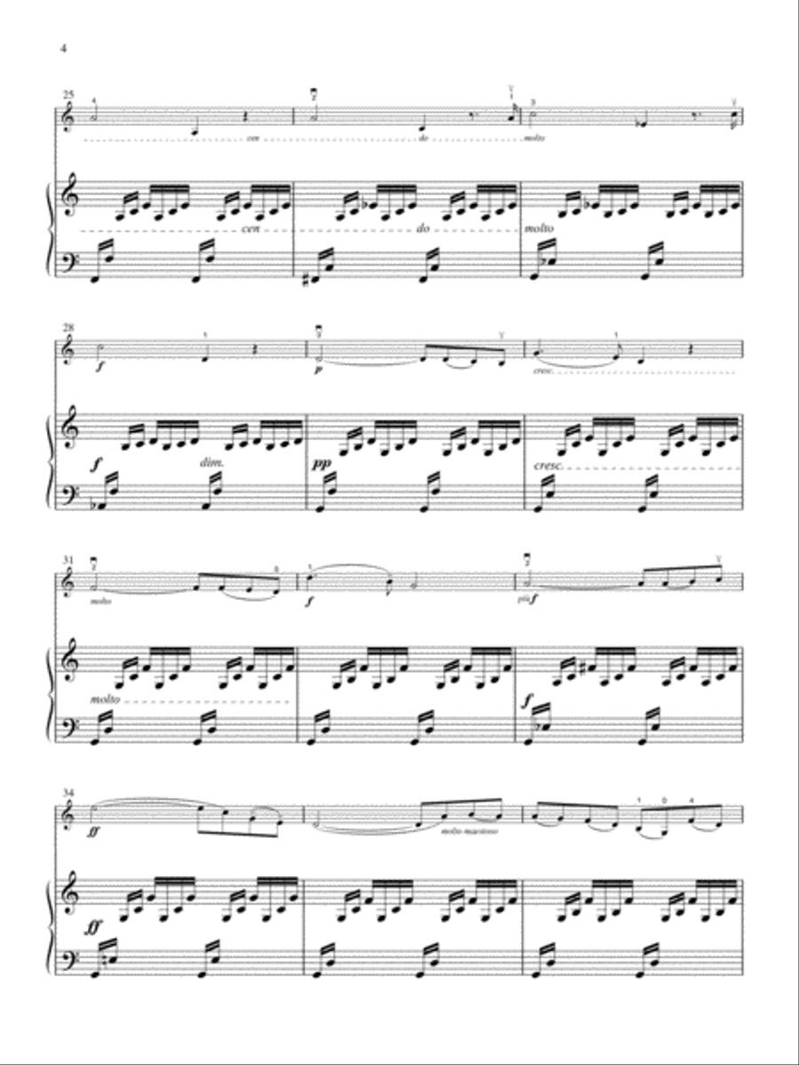 Meditative Moments Violin Solo scores gallery preview page 5