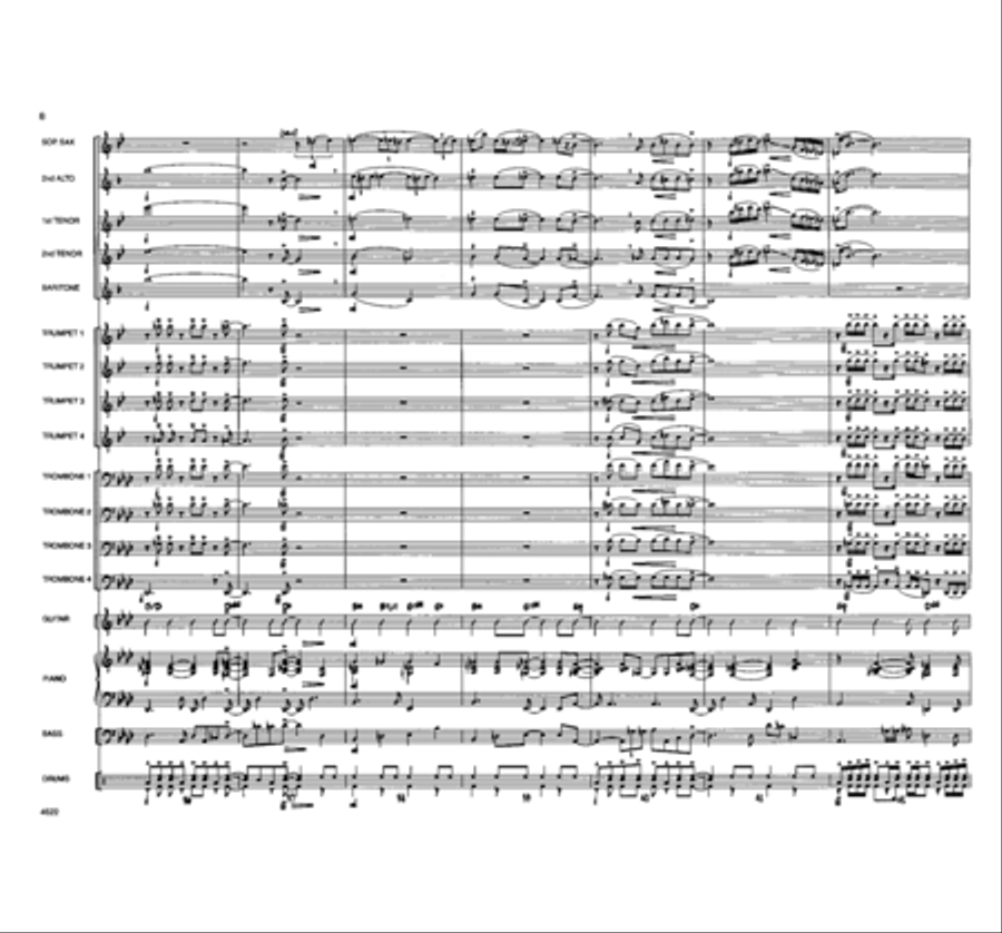 Been Alone Too Long Jazz Ensemble scores gallery preview page 7