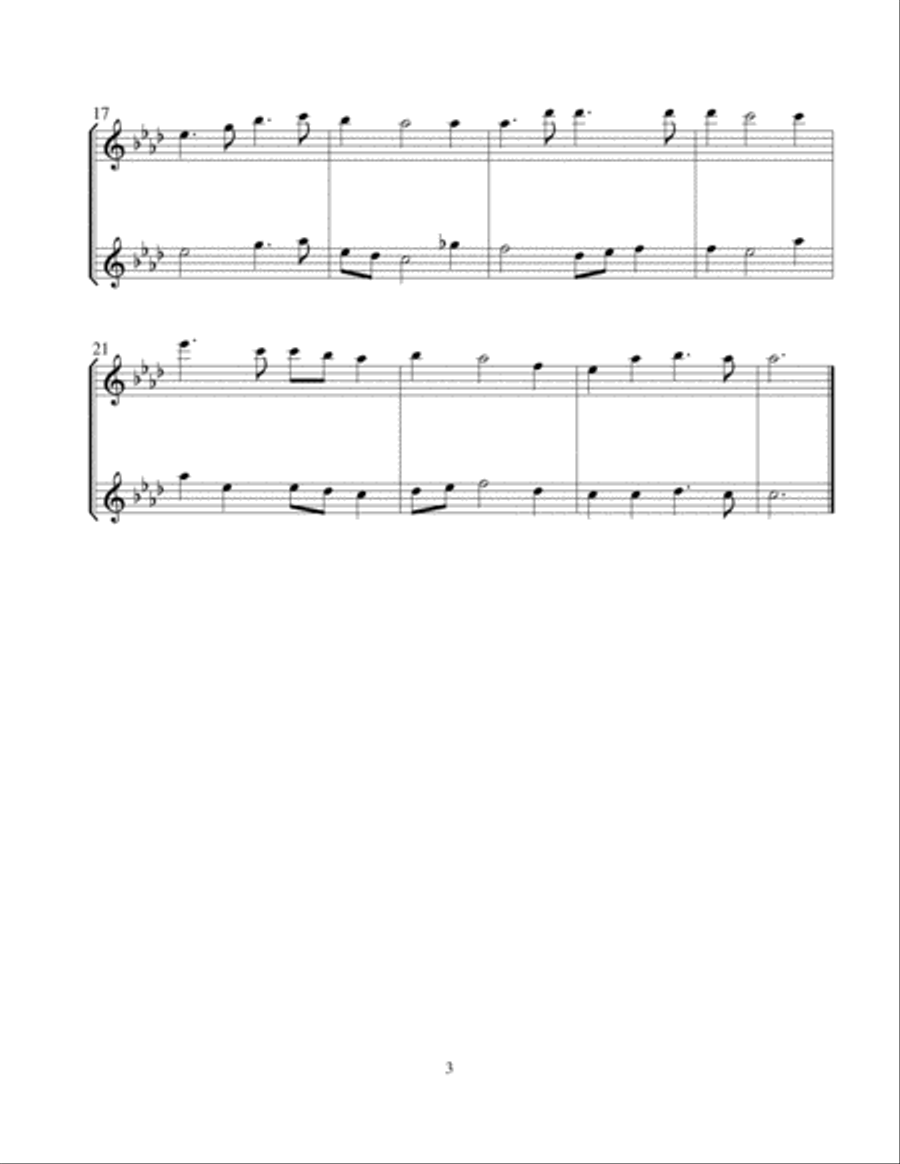Hymns of His Great Love Flute Solo scores gallery preview page 5