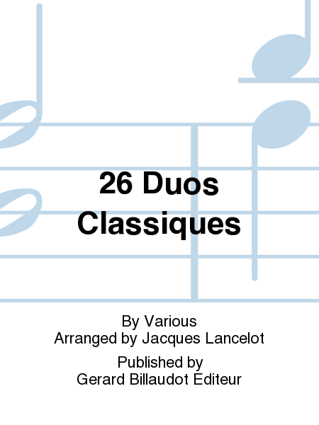 26 Duos Classiques
