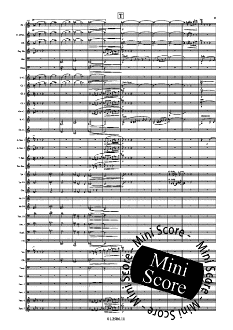 Skies Concert Band scores gallery preview page 31