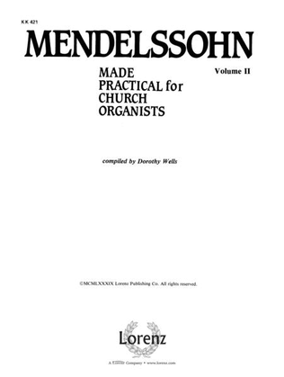 Book cover for Mendelssohn Made Practical, Vol. 2