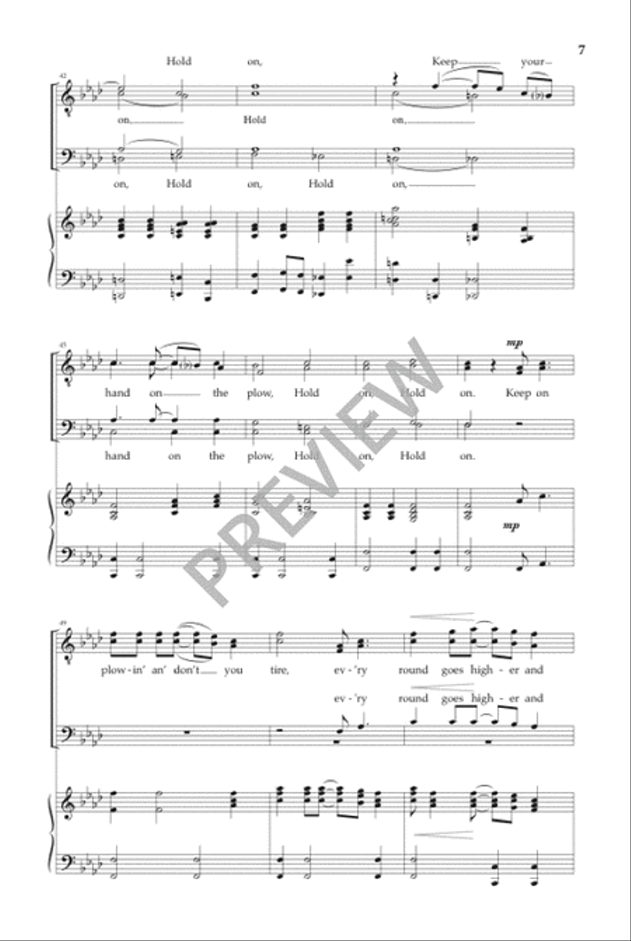 Hold On Hold On TTBB scores gallery preview page 8