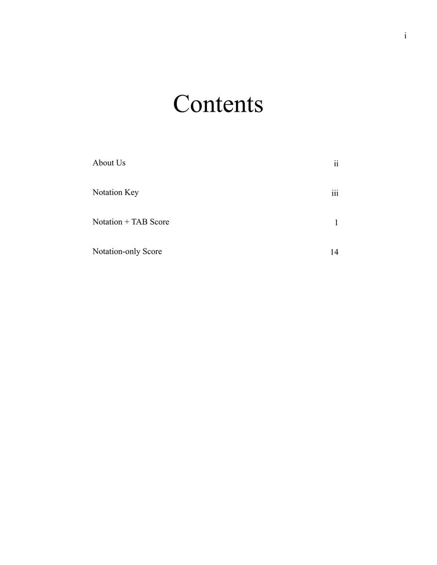 Caprice No. 24, Op. 1 by N. Paganini for solo classical guitar Acoustic Guitar scores gallery preview page 3