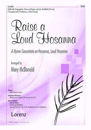 Book cover for Raise a Loud Hosanna