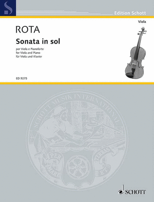 Book cover for Sonata in sol