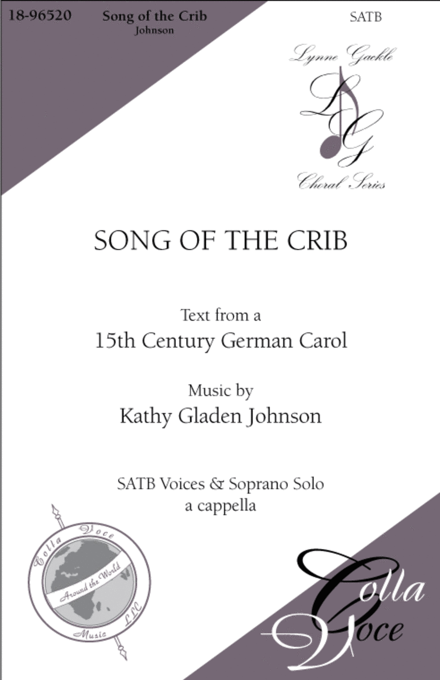 Song of the Crib Divisi scores gallery preview page 1