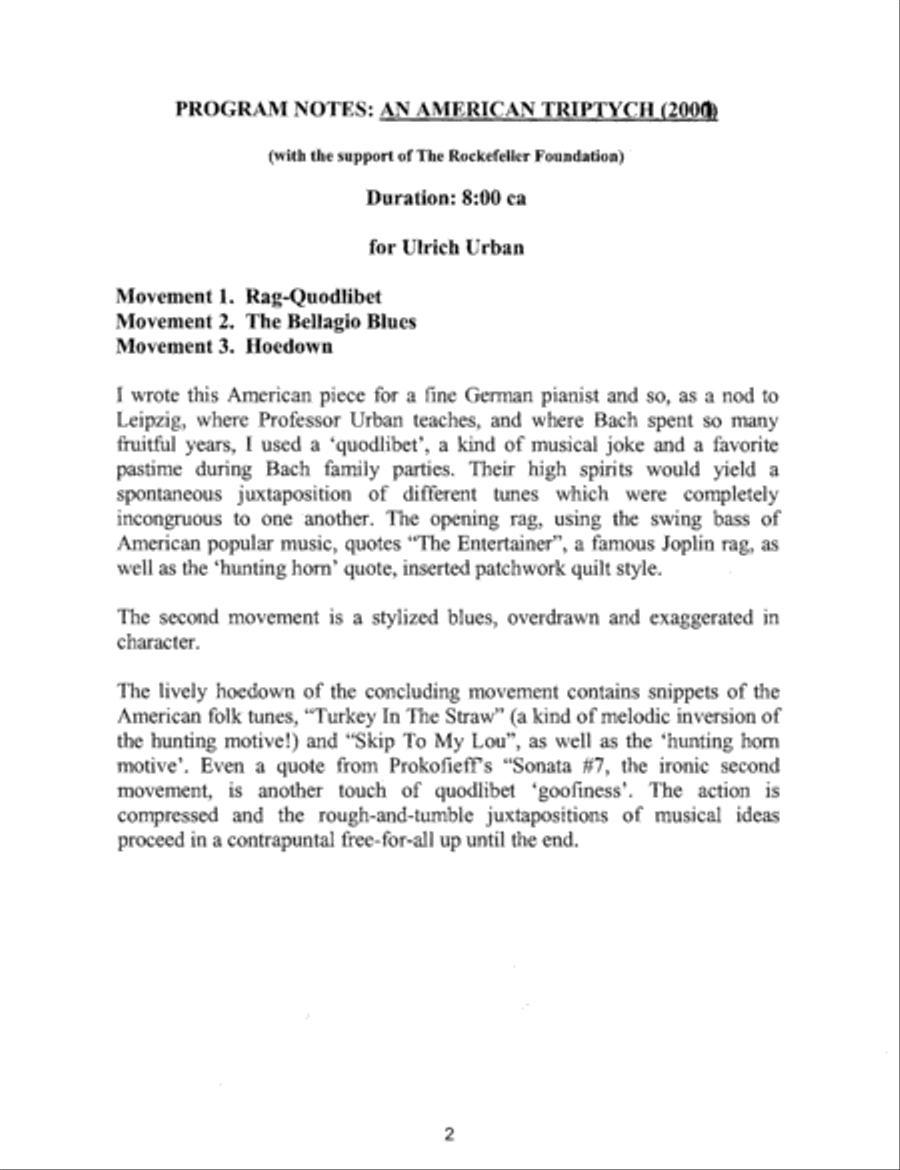 [Austin] An American Triptych Piano Solo scores gallery preview page 4