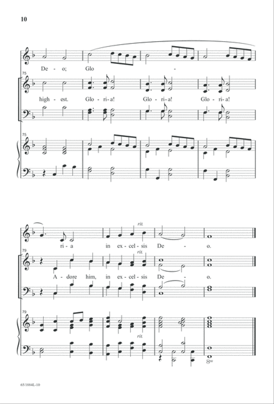 Let Us Adore Him Let Us Adore Him 4-Part scores gallery preview page 12